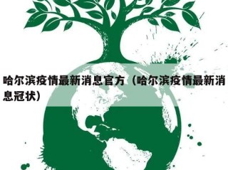 哈尔滨疫情最新消息官方（哈尔滨疫情最新消息冠状）