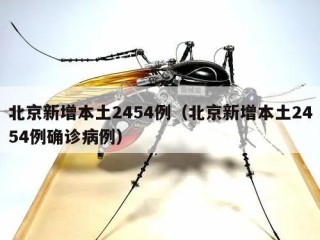 北京新增本土2454例（北京新增本土2454例确诊病例）
