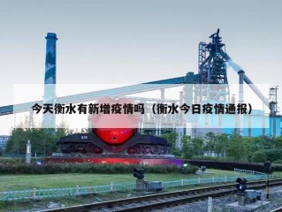 今天衡水有新增疫情吗（衡水今日疫情通报）