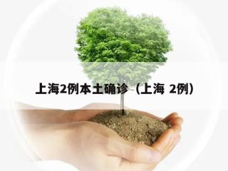 上海2例本土确诊（上海 2例）
