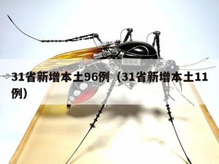 31省新增本土96例（31省新增本土11例）
